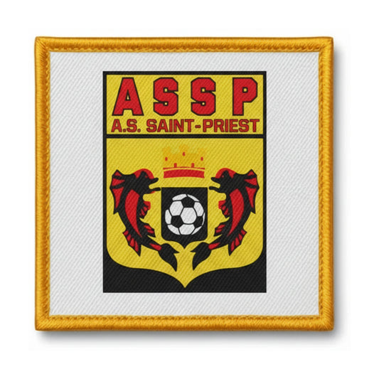 Patch brodé AS Saint-Priest Football logo
