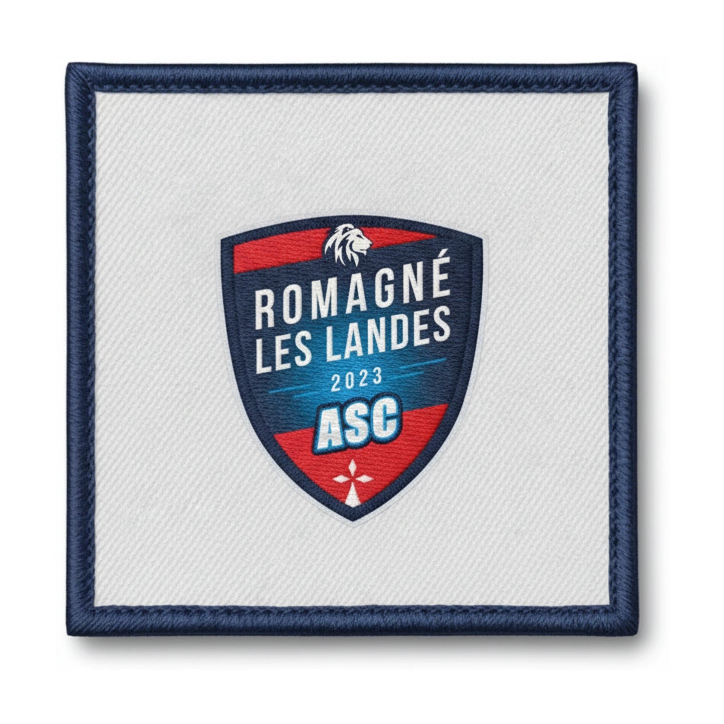 Patch brodé ASC ROMAGNE LES LANDES Football logo
