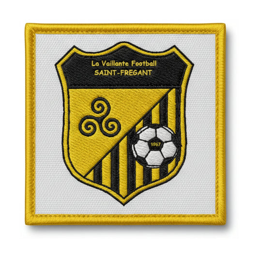 Patch brodé VAILLANTE ST FREGANT KERNOUES Football logo