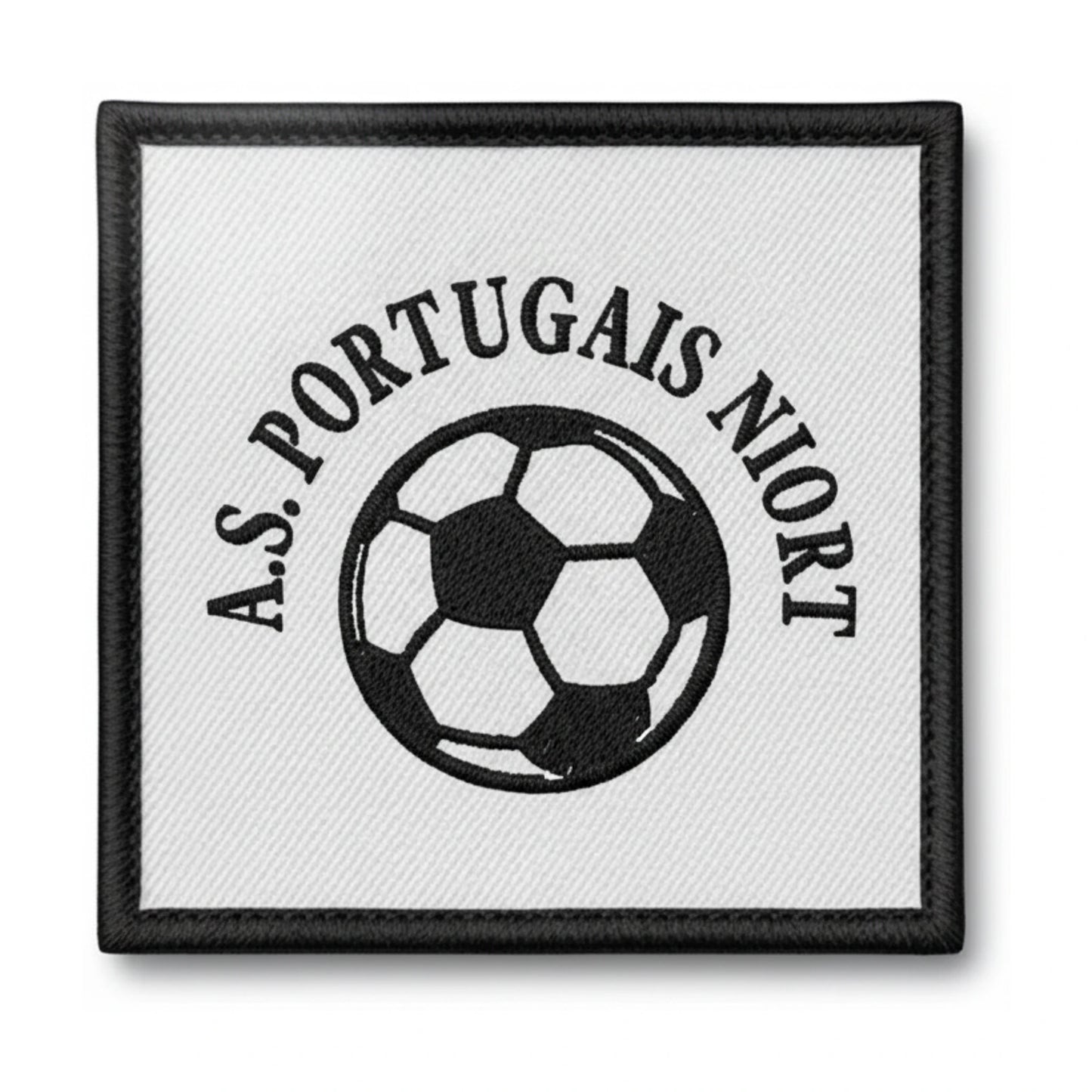 Patch brodé AS Portugais Niort Football logo