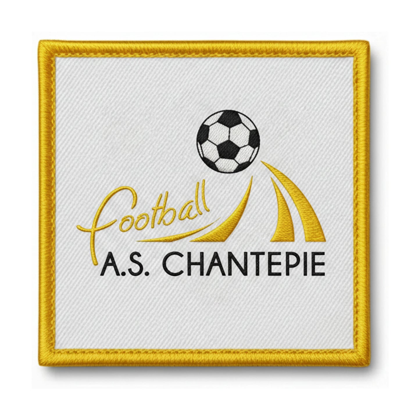 Patch brodé A.S. CHANTEPIE Football logo