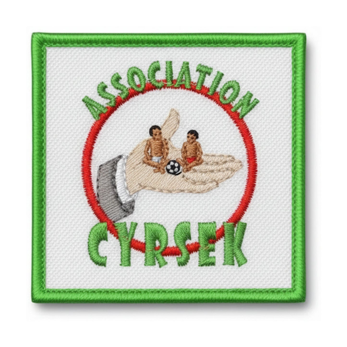 Patch brodé A. S. CYRSEK Football logo