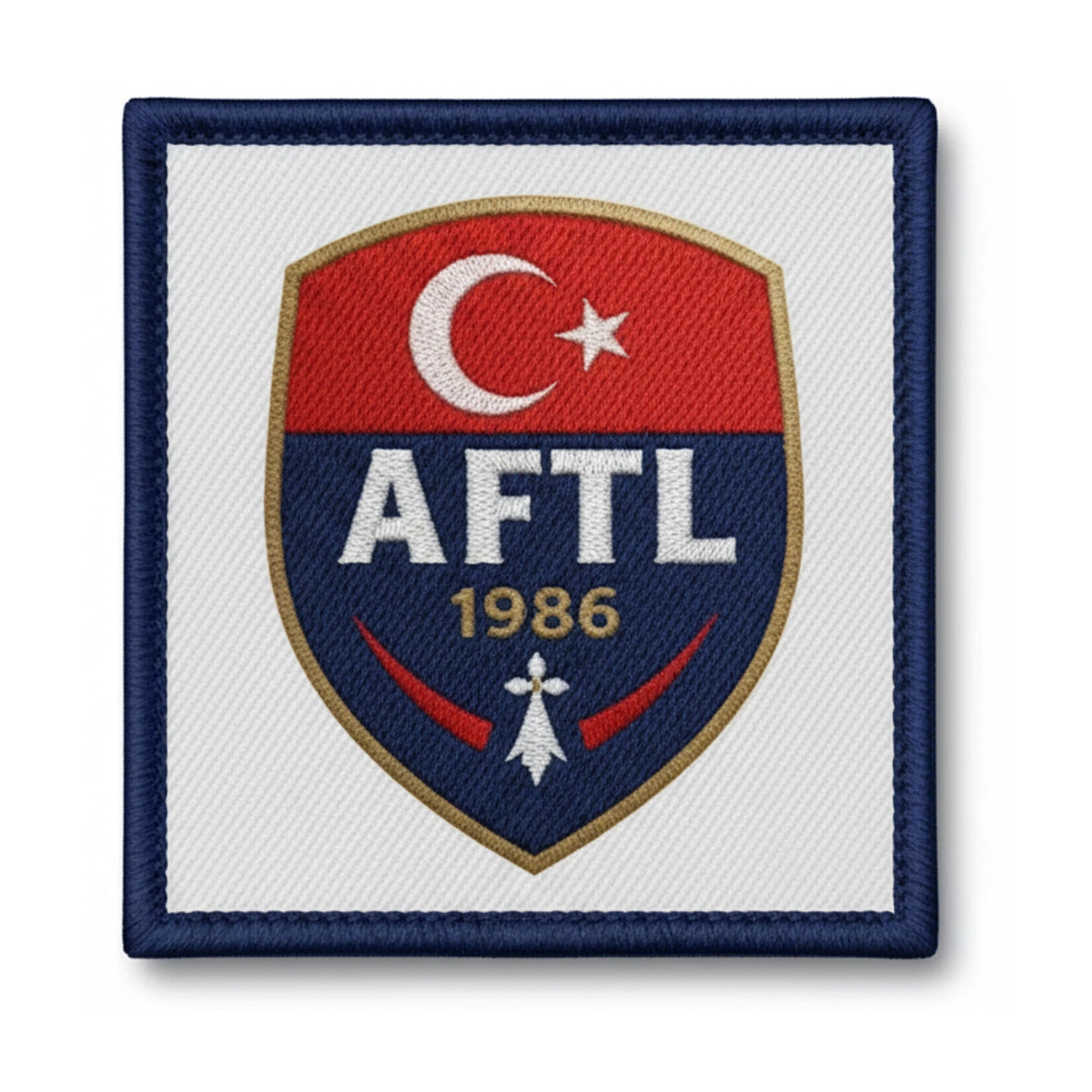 Patch brodé A. S. LORIENT TURCS Football logo
