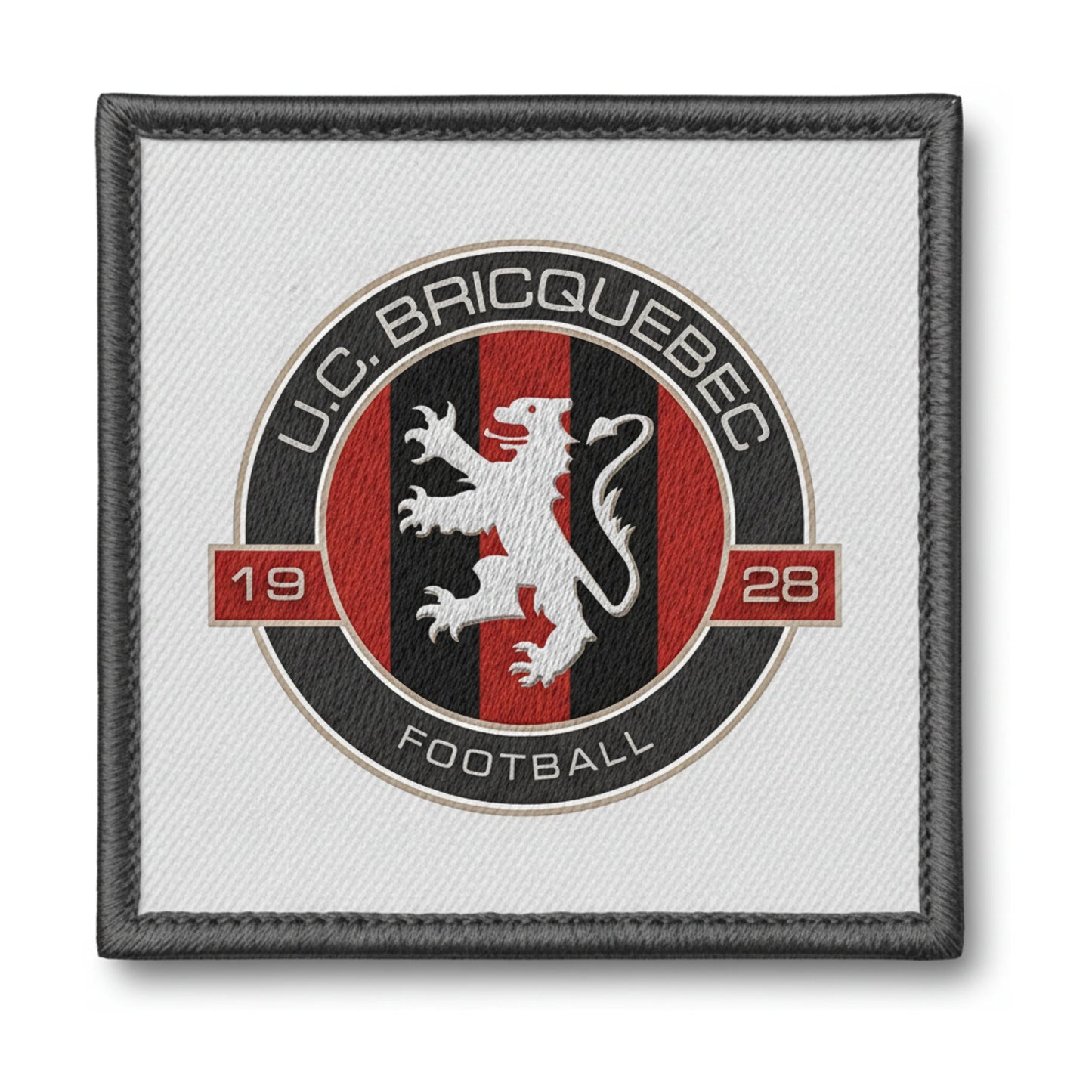 Patch brodé U.C. BRICQUEBETAISE F. Football logo