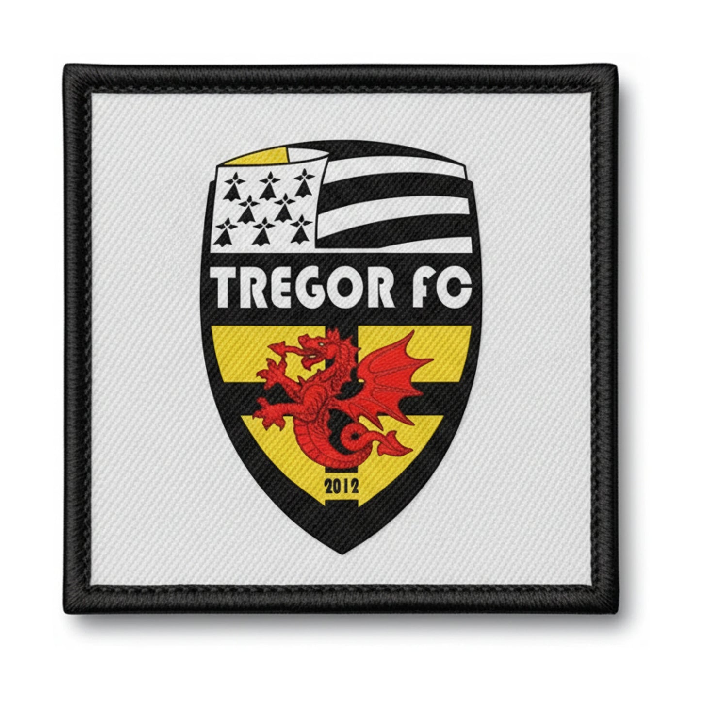Patch brodé TREGOR F. C. Football logo