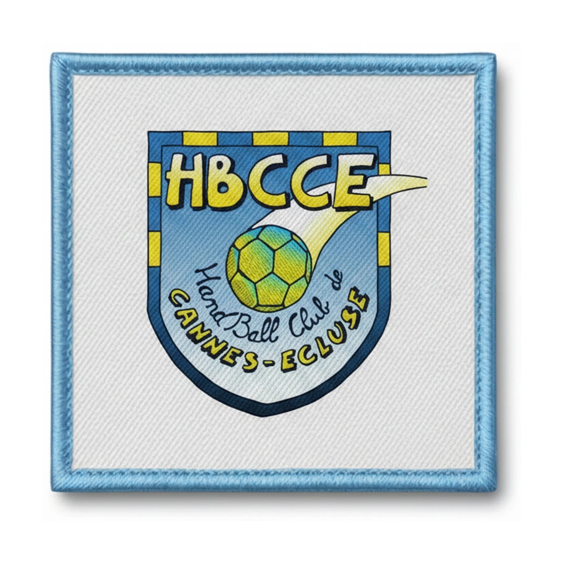 Patch brodé HBC Cannes Ecluse Handball logo