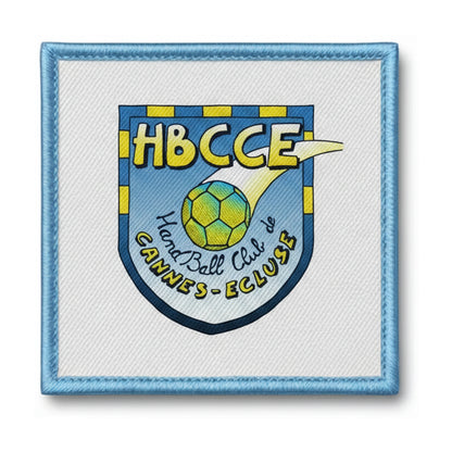 Patch brodé HBC Cannes Ecluse Handball logo
