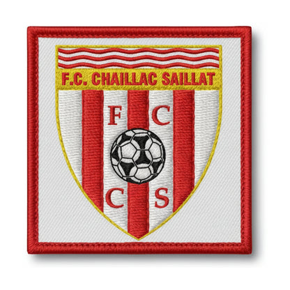 Patch brodé F.C. CHAILLAC SAILLAT Football logo