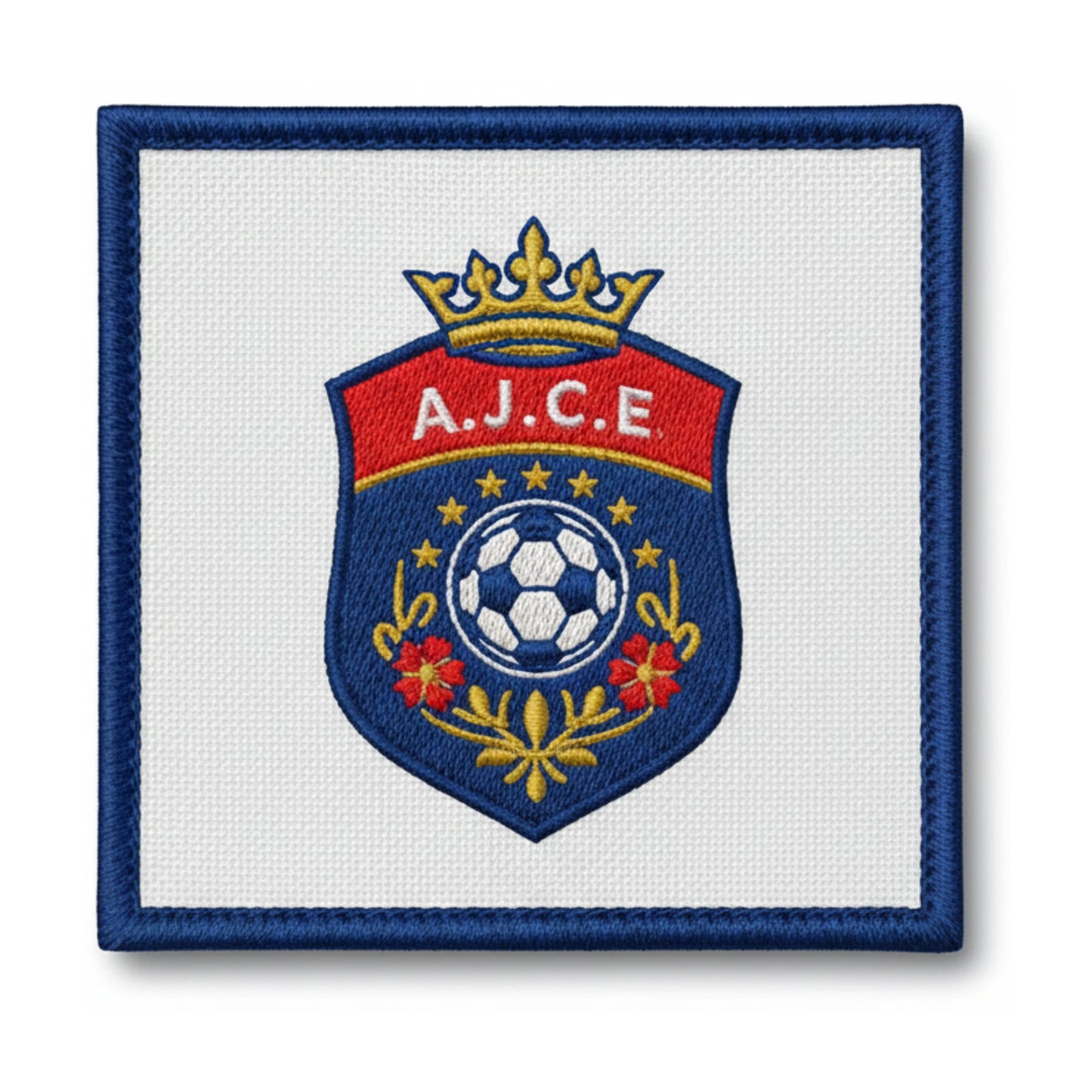 Patch brodé ACADÉMIE FOOTBALL CLUB ERMONT Football logo