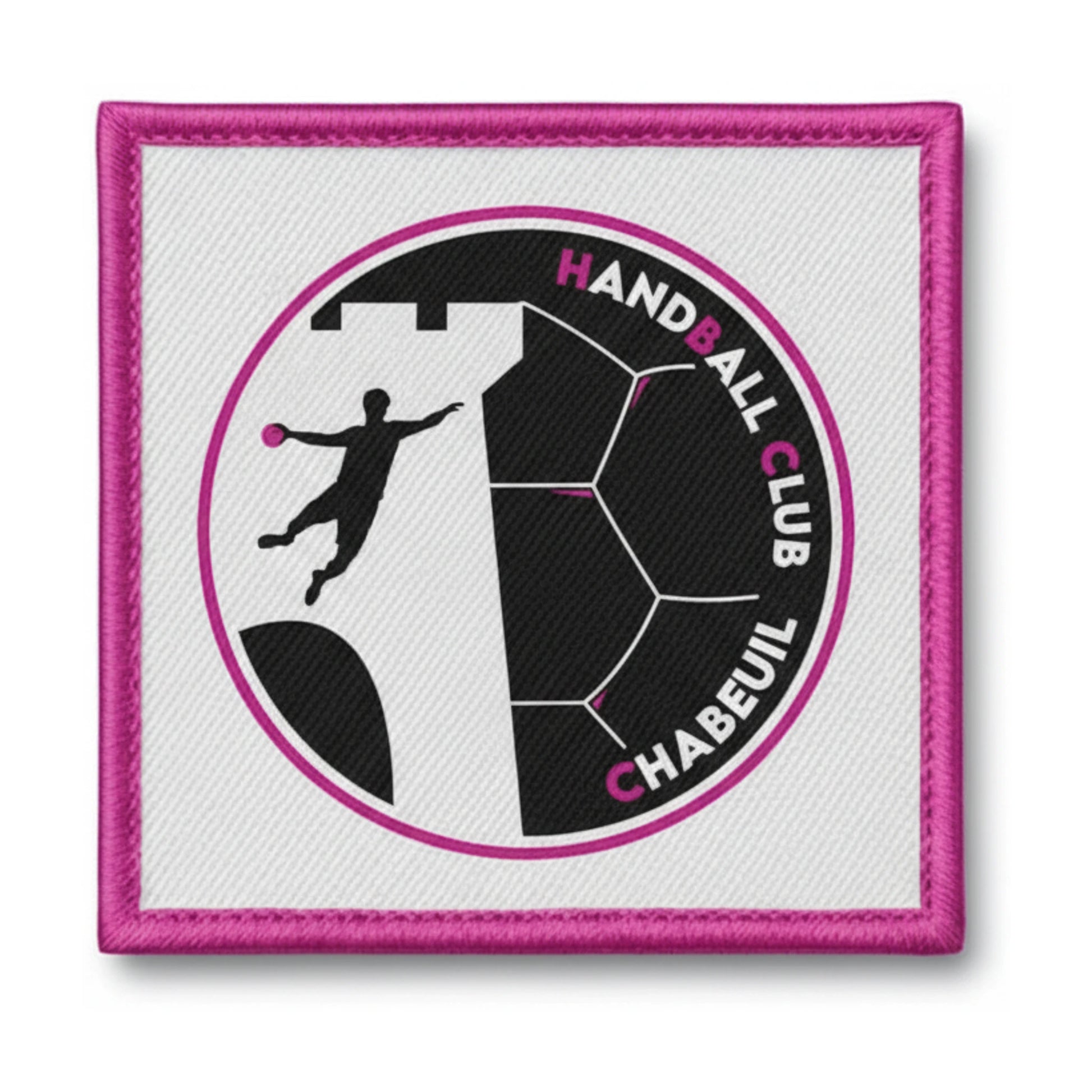 Patch brodé Handball Club Chabeuil Handball logo