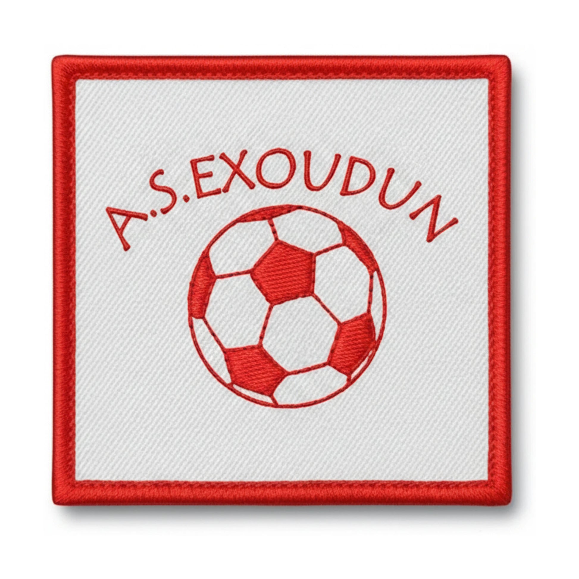 Patch brodé AM.S. EXOUDUN Football logo