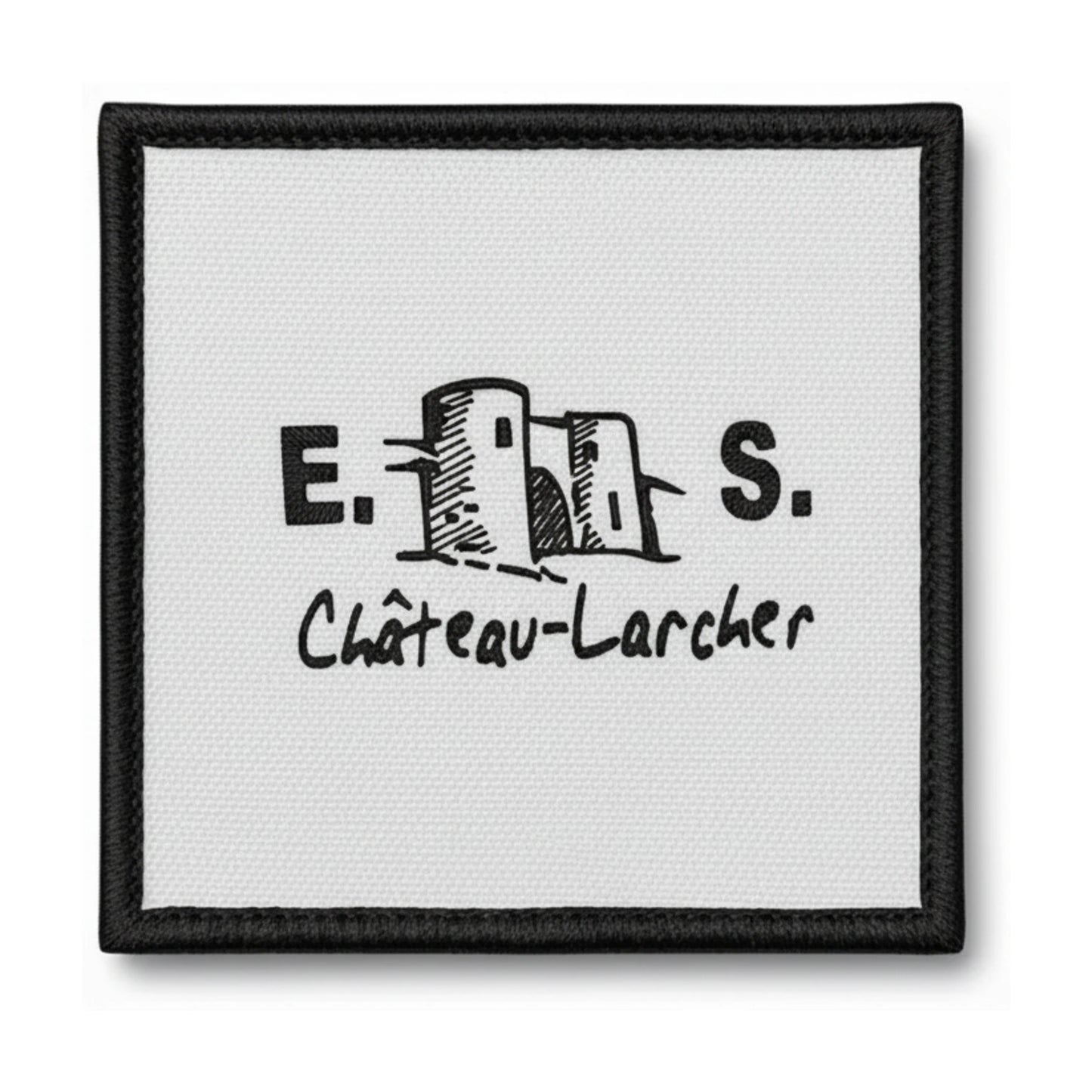 Patch brodé ET.S. CHATEAU LARCHER Football logo