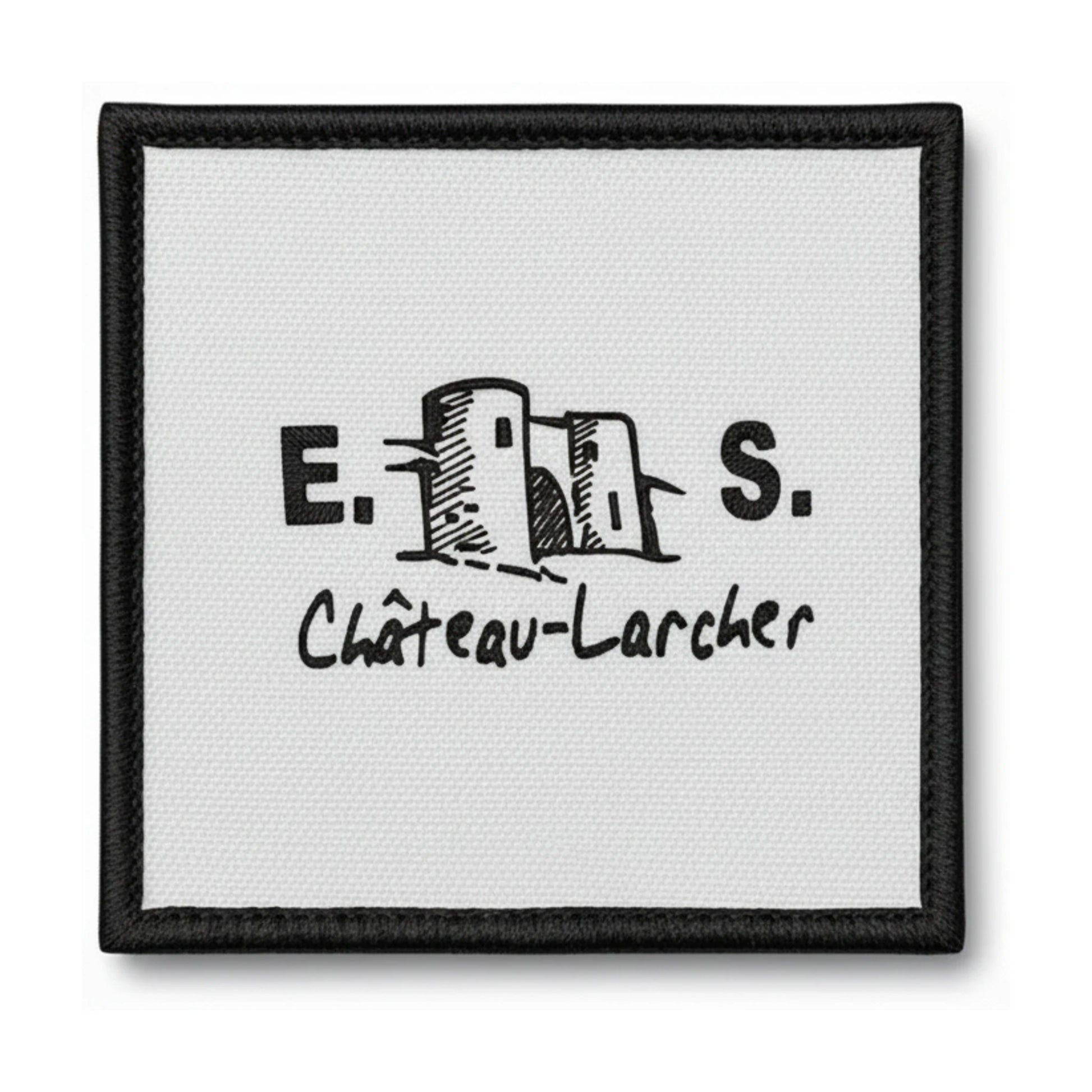 Patch brodé ET.S. CHATEAU LARCHER Football logo