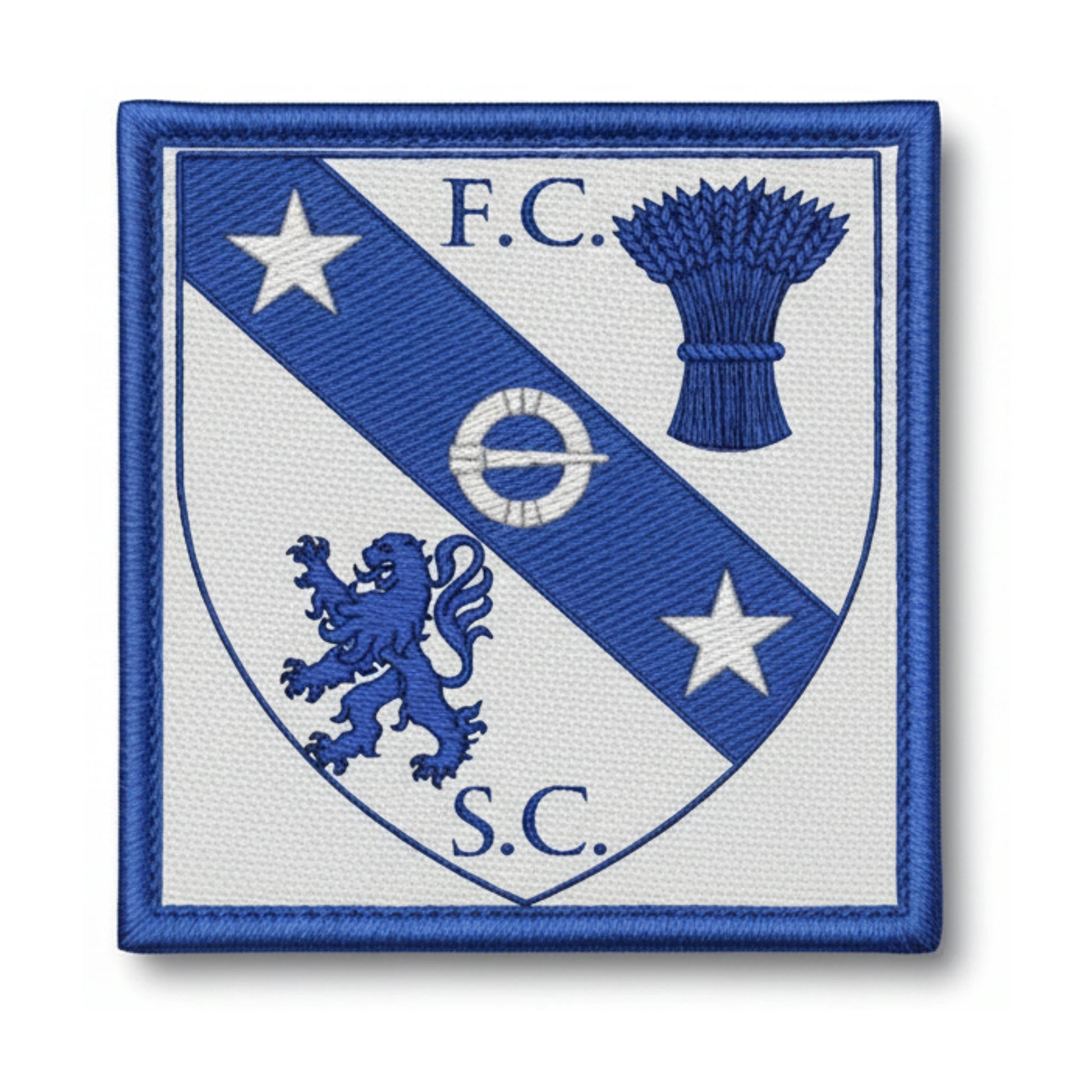 Patch brodé F. C. SAINT CLAIRAIS Football logo
