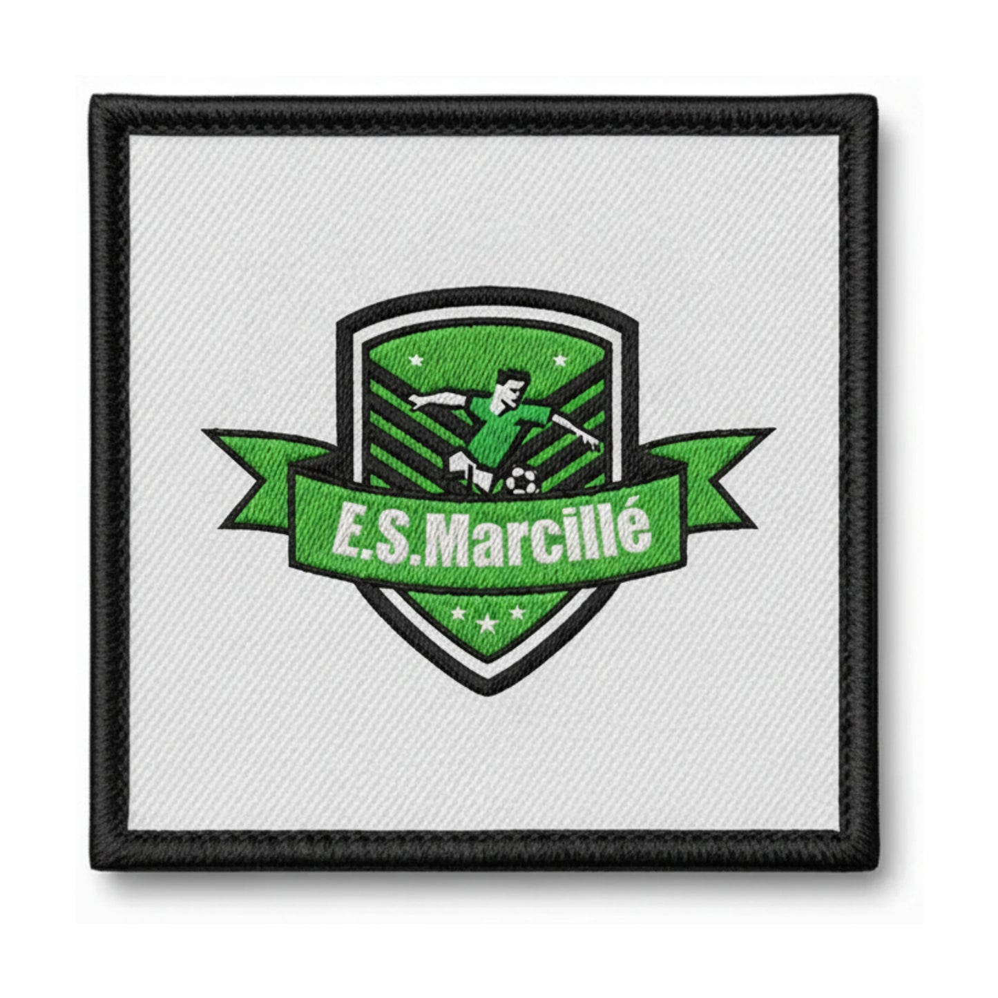 Patch brodé ENT.S. MARCILLE LA CHAPELLE Football logo