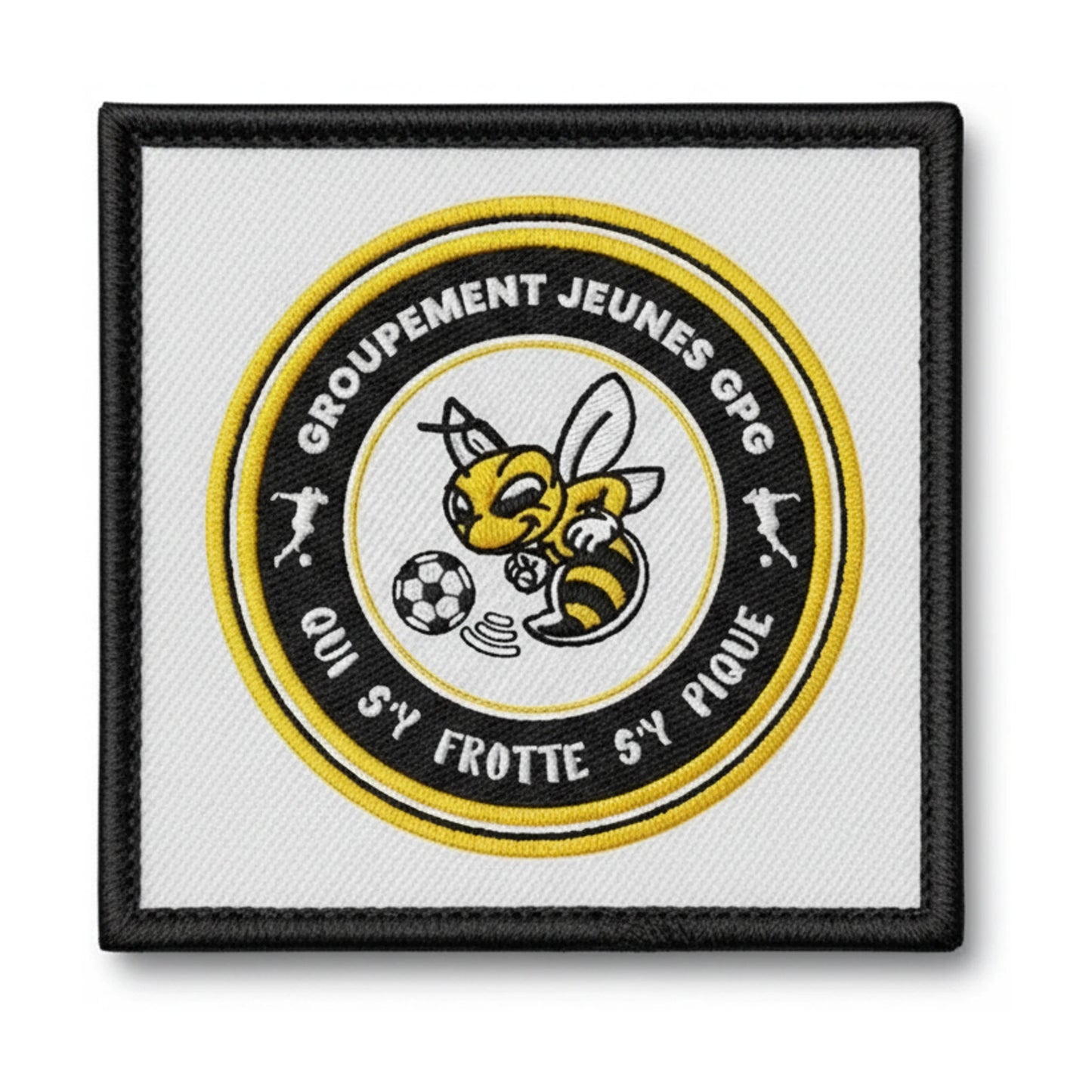 Patch brodé GJ GPG PLONEIS Football logo