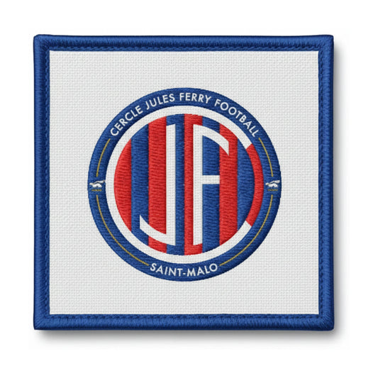 Patch brodé CERC. JULES FERRY Football logo
