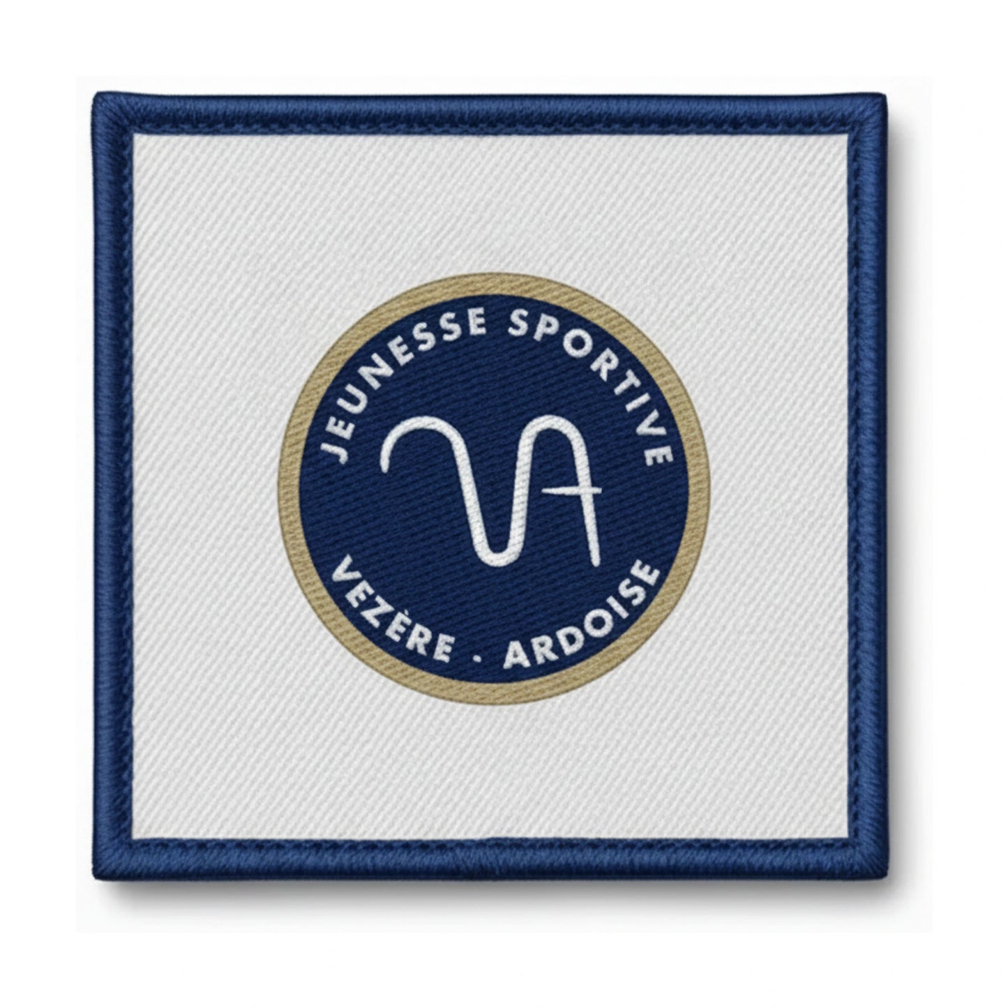 Patch brodé G.J. J.S. VEZERE ARDOISE Football logo