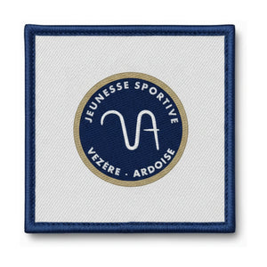 Patch brodé G.J. J.S. VEZERE ARDOISE Football logo