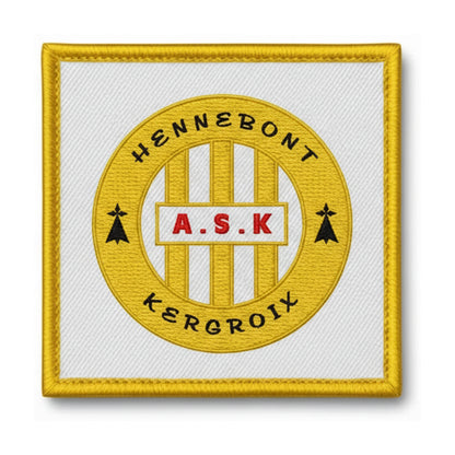 Patch brodé A.S. KERGROISE HENNEBONT Football logo