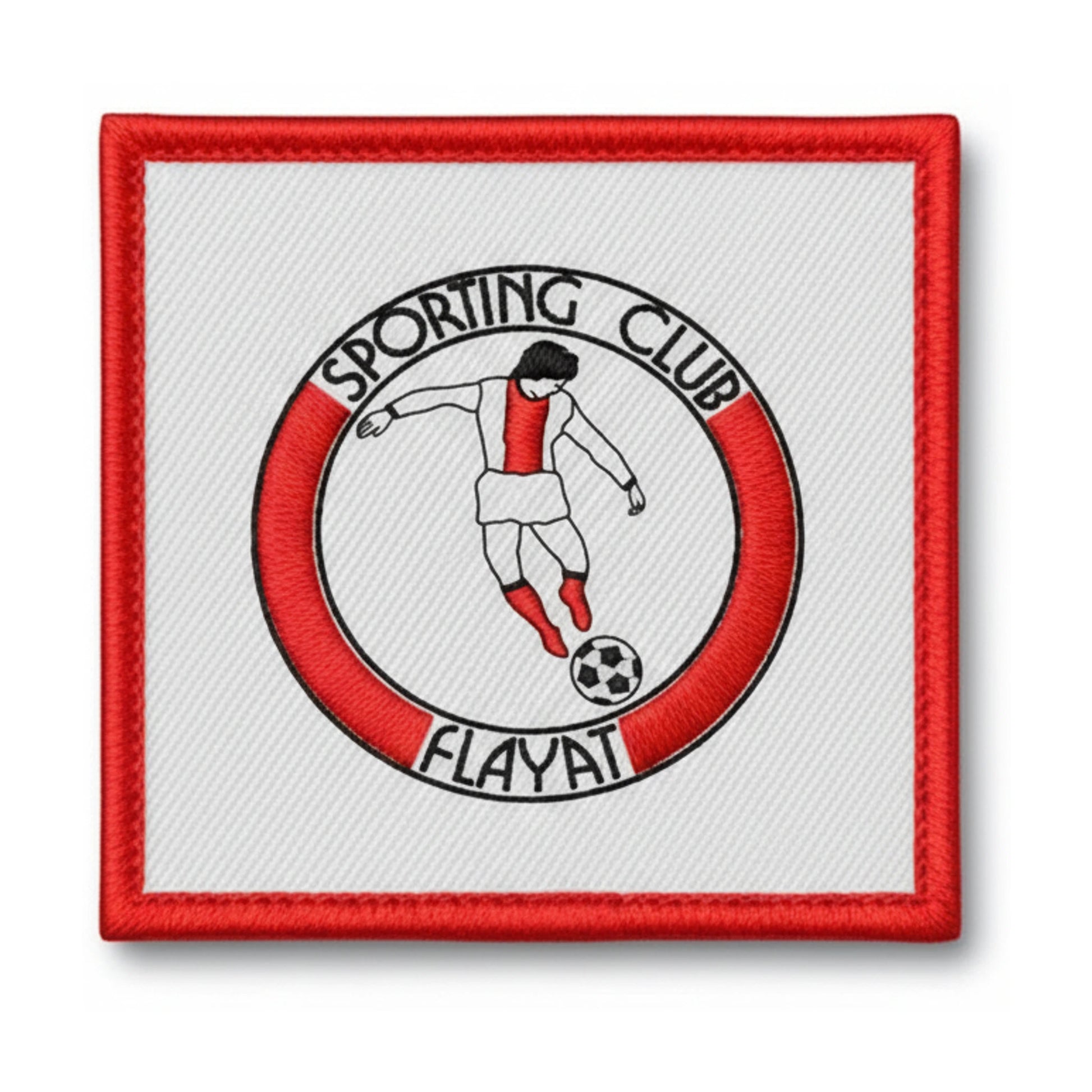 Patch brodé S.C. FLAYAT Football logo