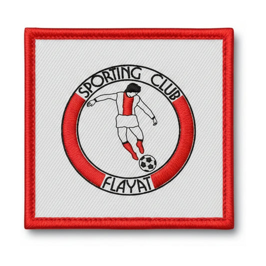 Patch brodé S.C. FLAYAT Football logo