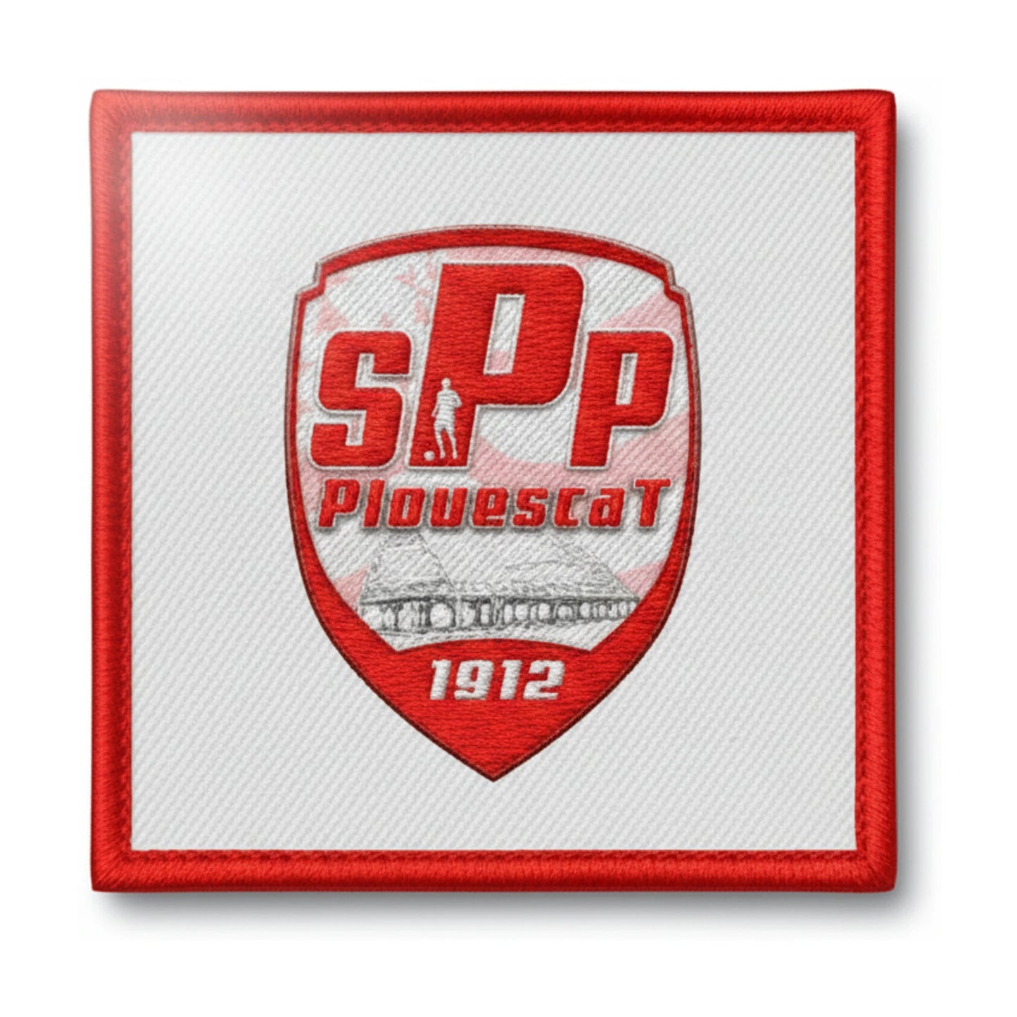 Patch brodé LA ST PIERRE DE PLOUESCAT Football logo