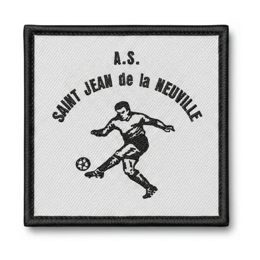 Patch brodé A.S. ST JEAN DE LA NEUVILLE Football logo