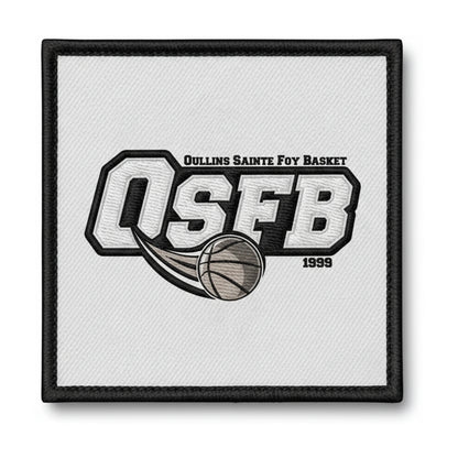 Patch brodé Oullins Ste Foy Basket Ball Basketball logo