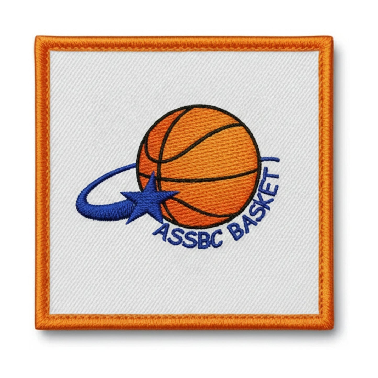 Patch brodé AS Saint Brice Courcelles Basketball logo