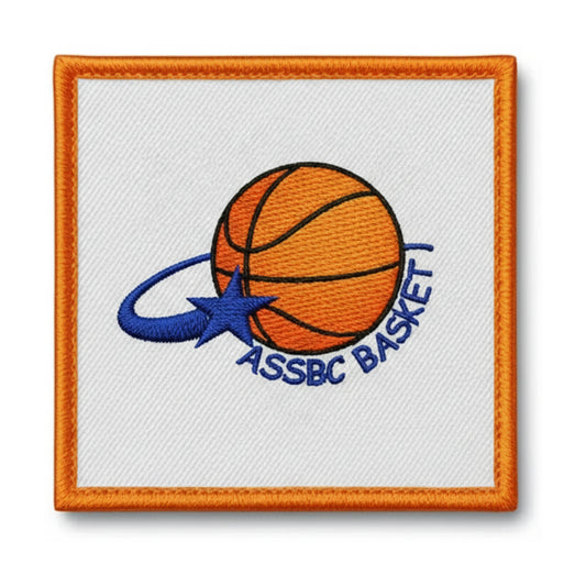 Patch brodé AS Saint Brice Courcelles Basketball logo