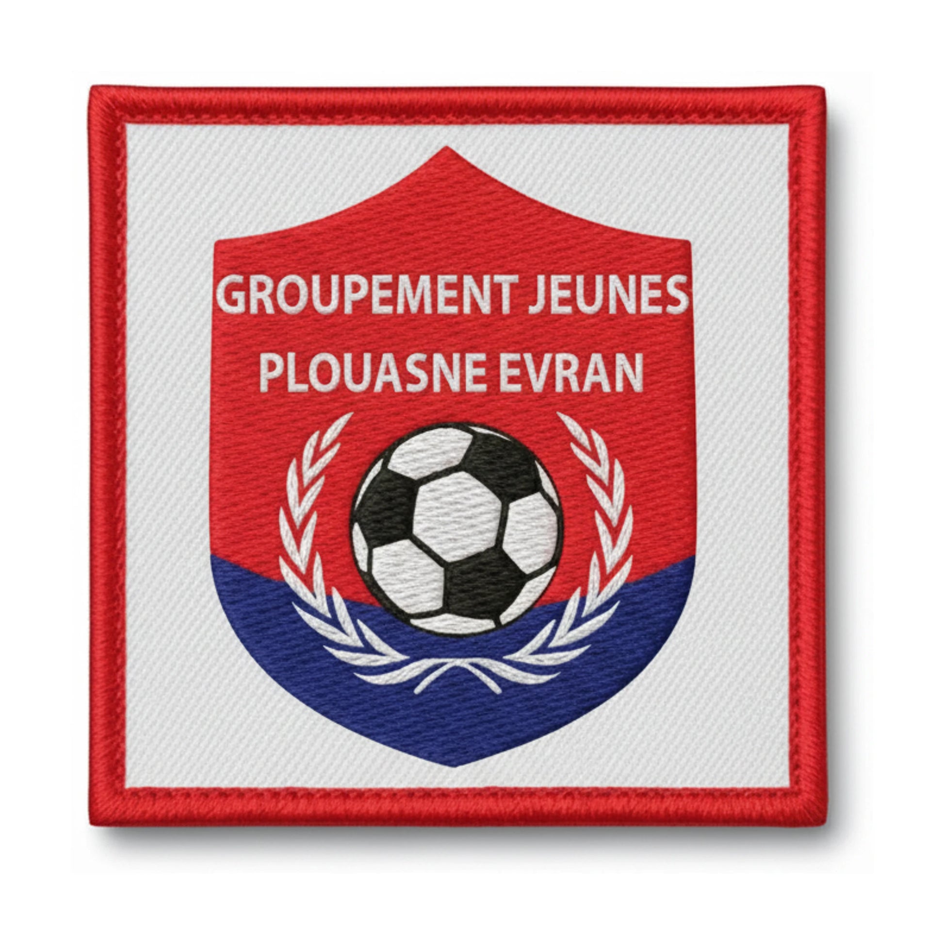 Patch brodé GJ PLOUASNE-EVRAN Football logo