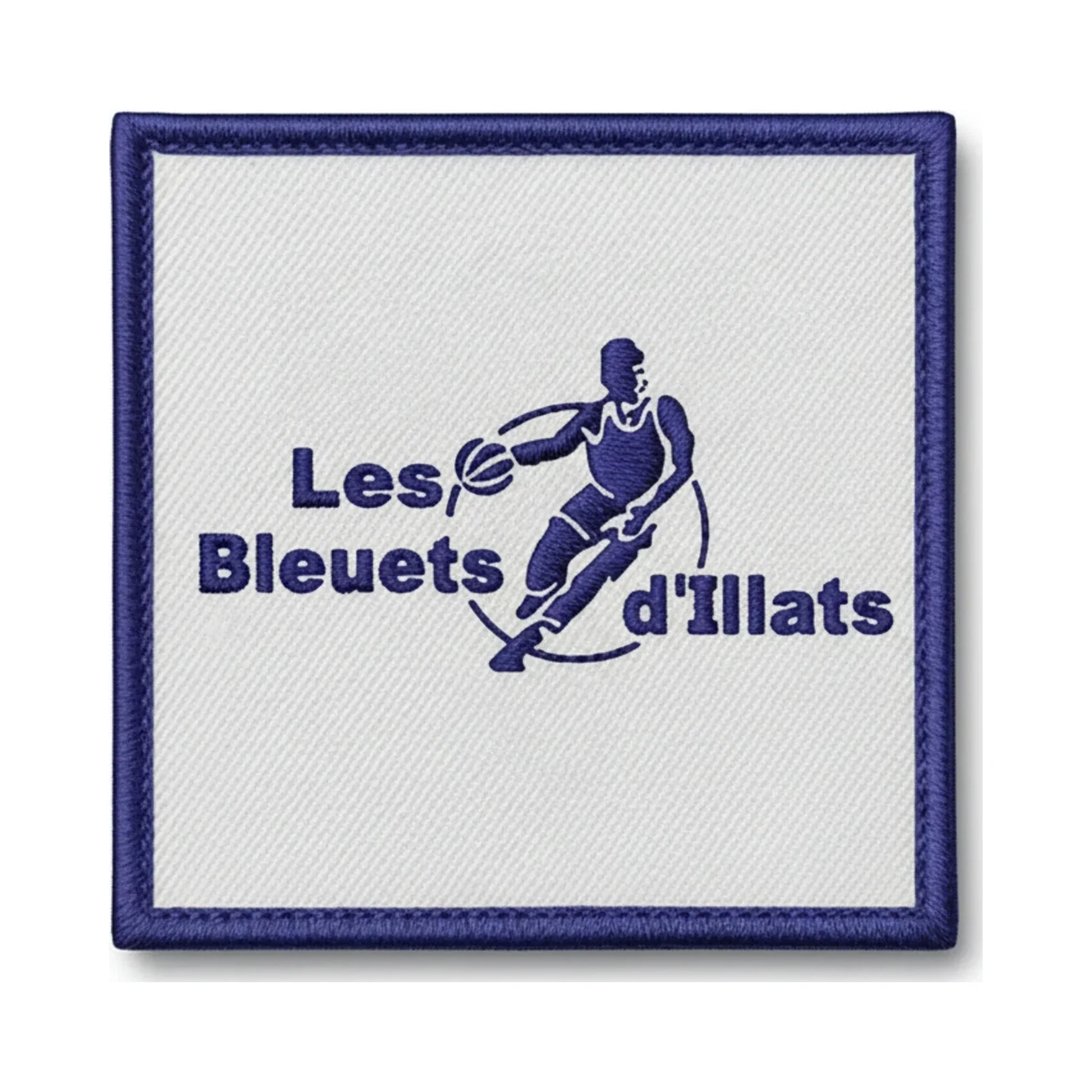 Patch brodé Bleuets Illats Basketball logo