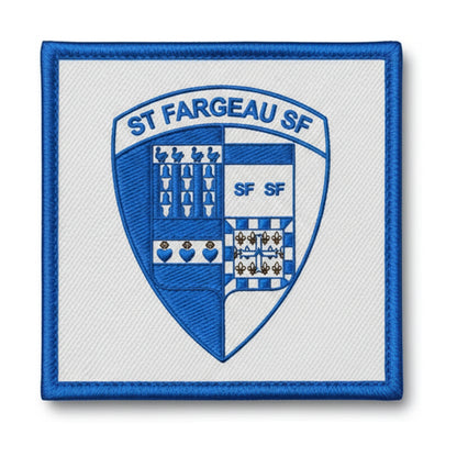 Patch brodé St Fargeau SF Football logo