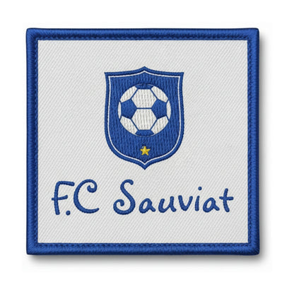Patch brodé FC Sauviat S/vige Football logo
