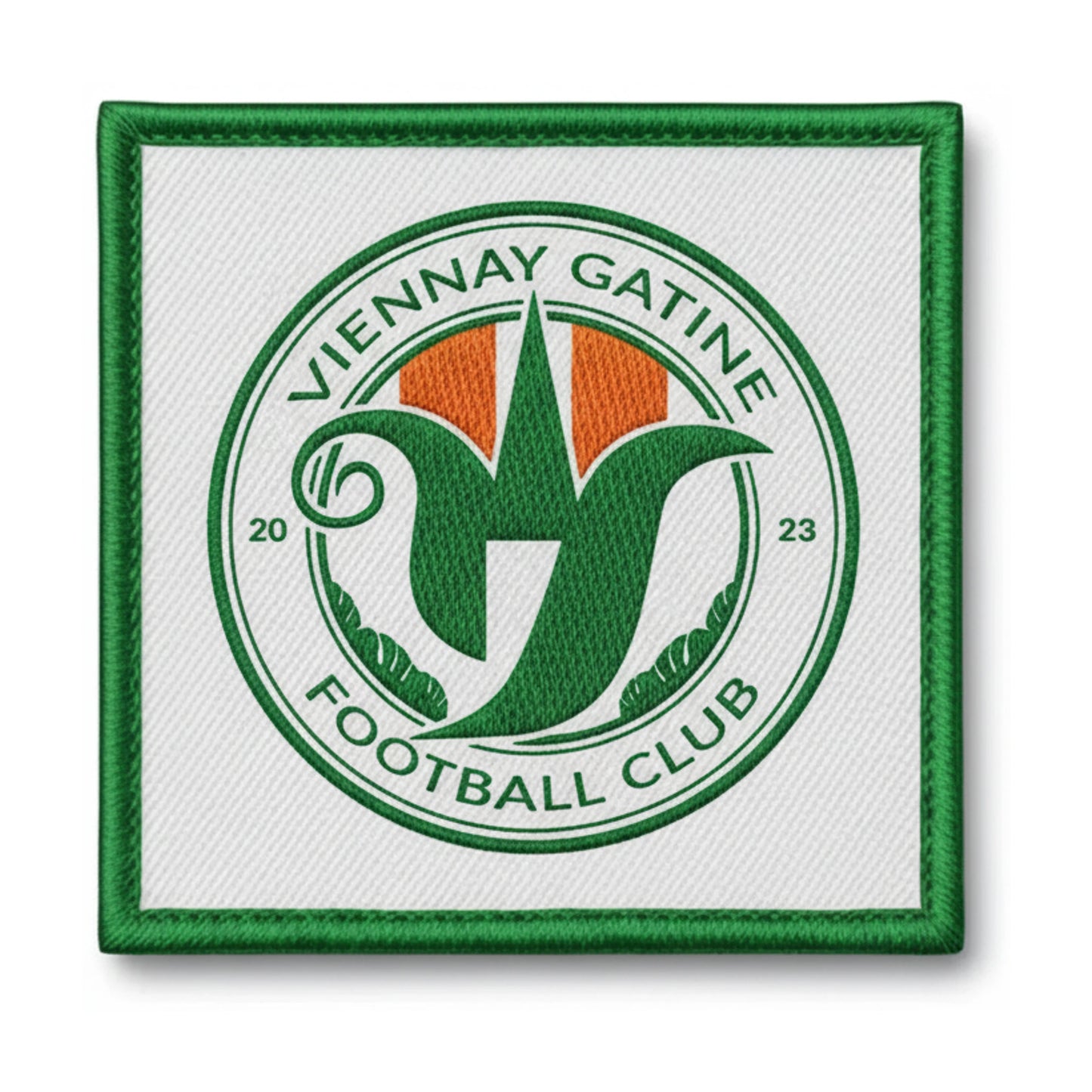 Patch brodé FOOTBALL CLUB VIENNAY-GÂTINE Football logo