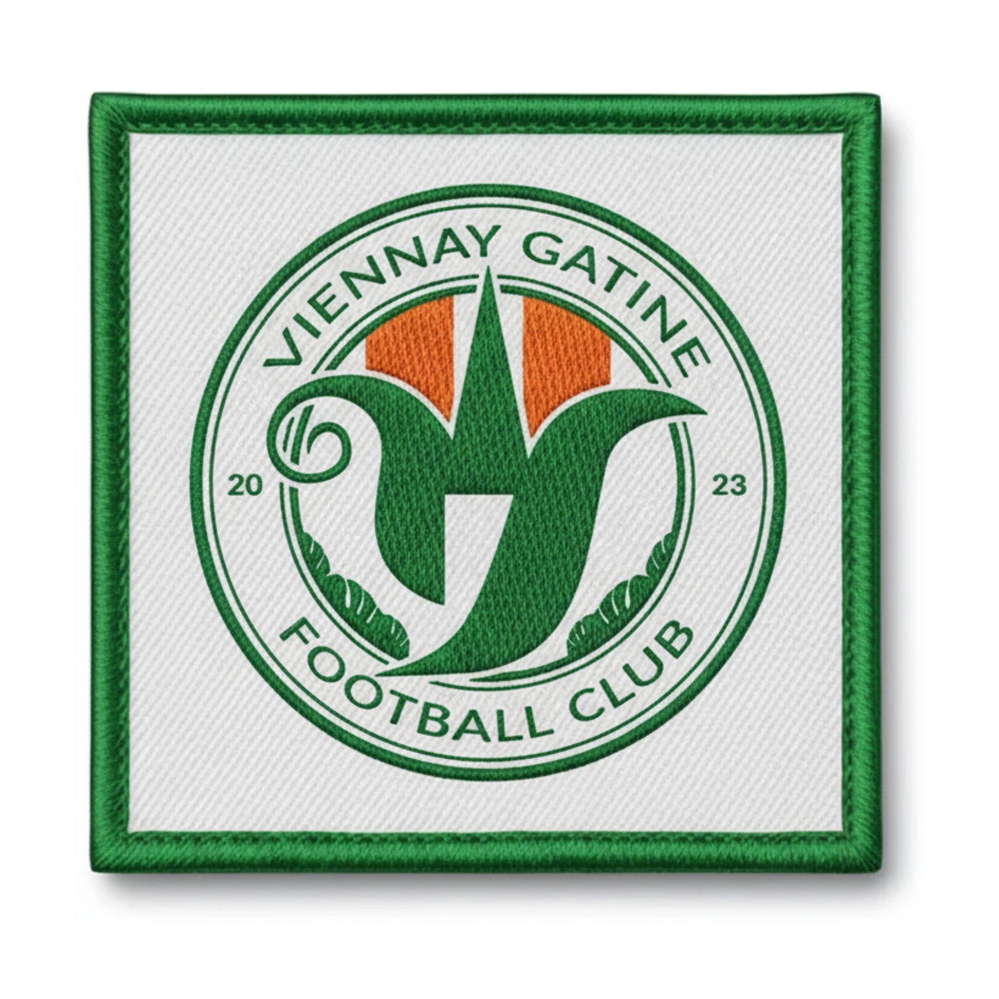 Patch brodé FOOTBALL CLUB VIENNAY-GÂTINE Football logo