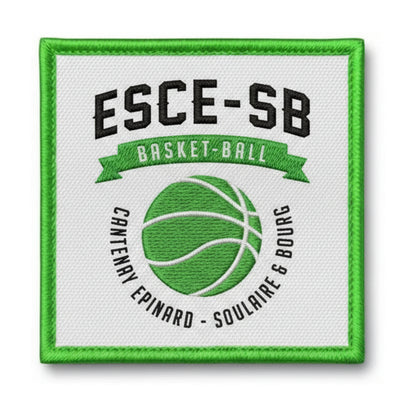 Patch brodé Cantenay Epinard Basketball logo