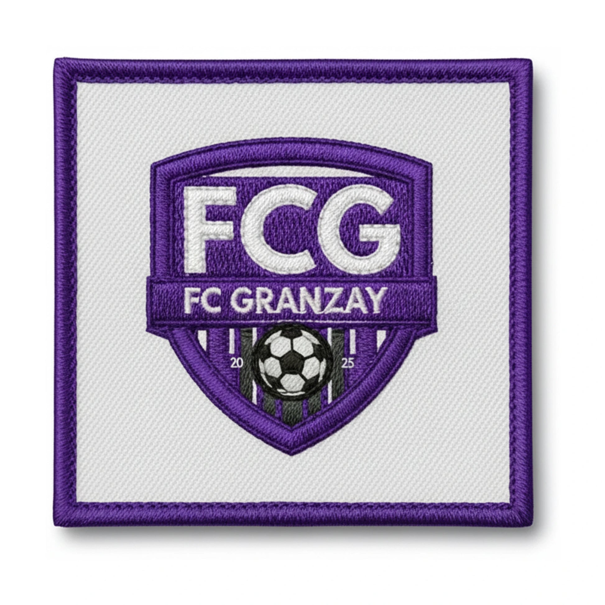 Patch brodé FOOTBALL CLUB GRANZAY Football logo