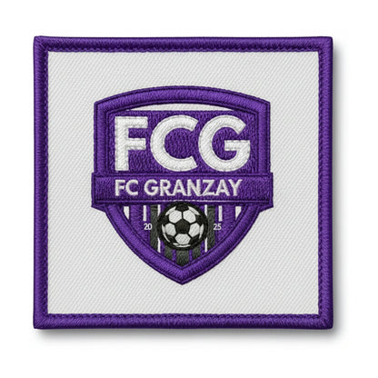 Patch brodé FOOTBALL CLUB GRANZAY Football logo
