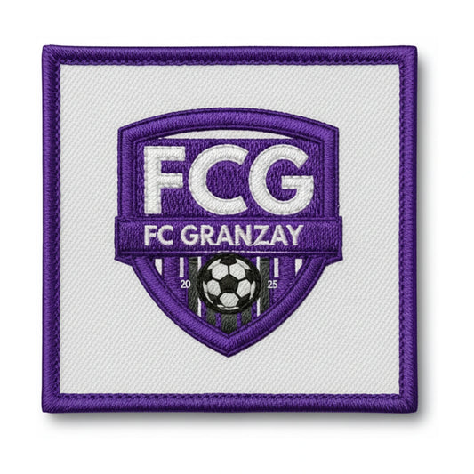 Patch brodé FOOTBALL CLUB GRANZAY Football logo