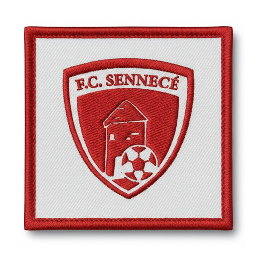 Patch brodé F.C. SENNECE LES MACON Football logo