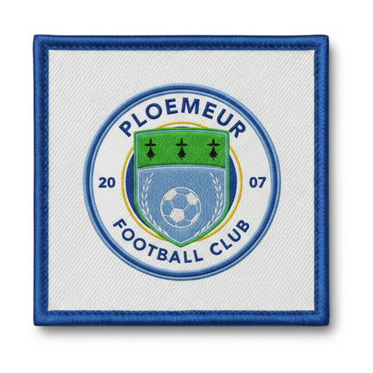 Patch brodé F. C. PLOEMEUR Football logo