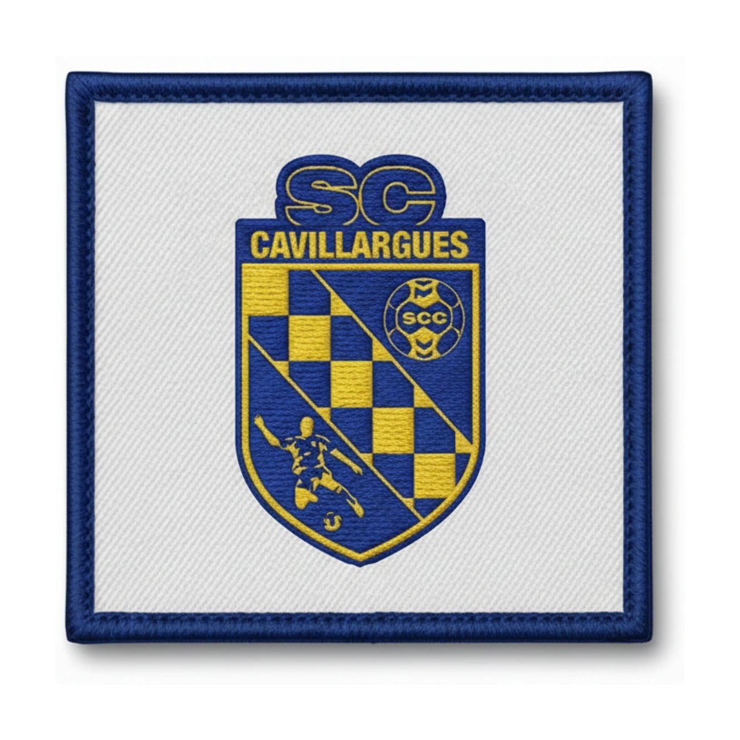 Patch brodé Sp C Cavillargues Football logo