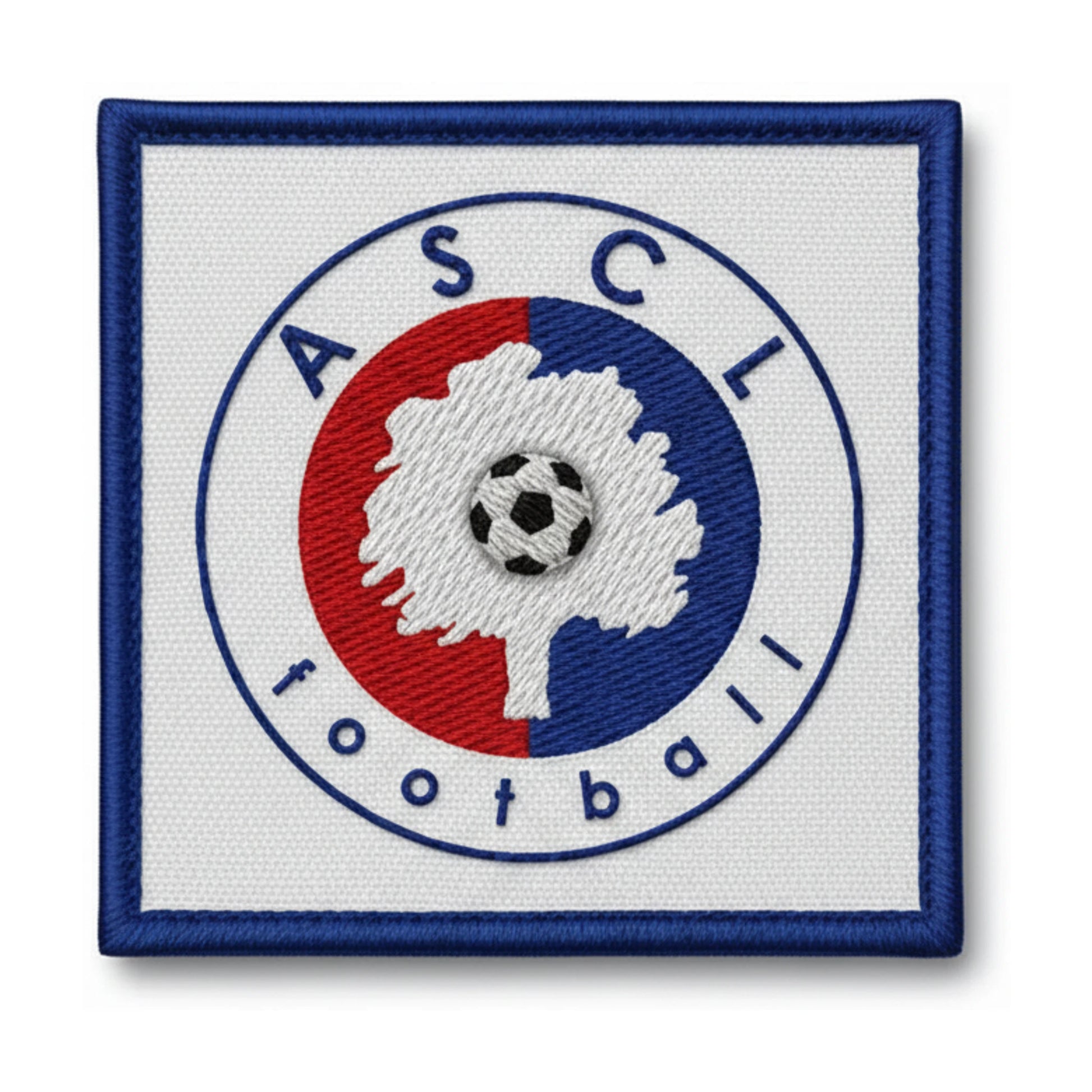 Patch brodé A.S. CHAUMONTEL LUZARCHES Football logo
