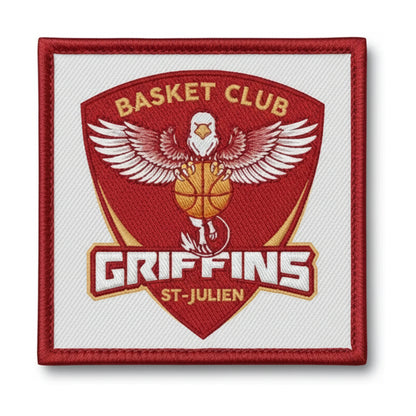 Patch brodé Basket Club Saint Julien En Genevois Basketball logo