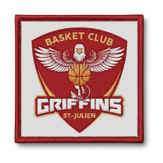 Patch brodé Basket Club Saint Julien En Genevois Basketball logo