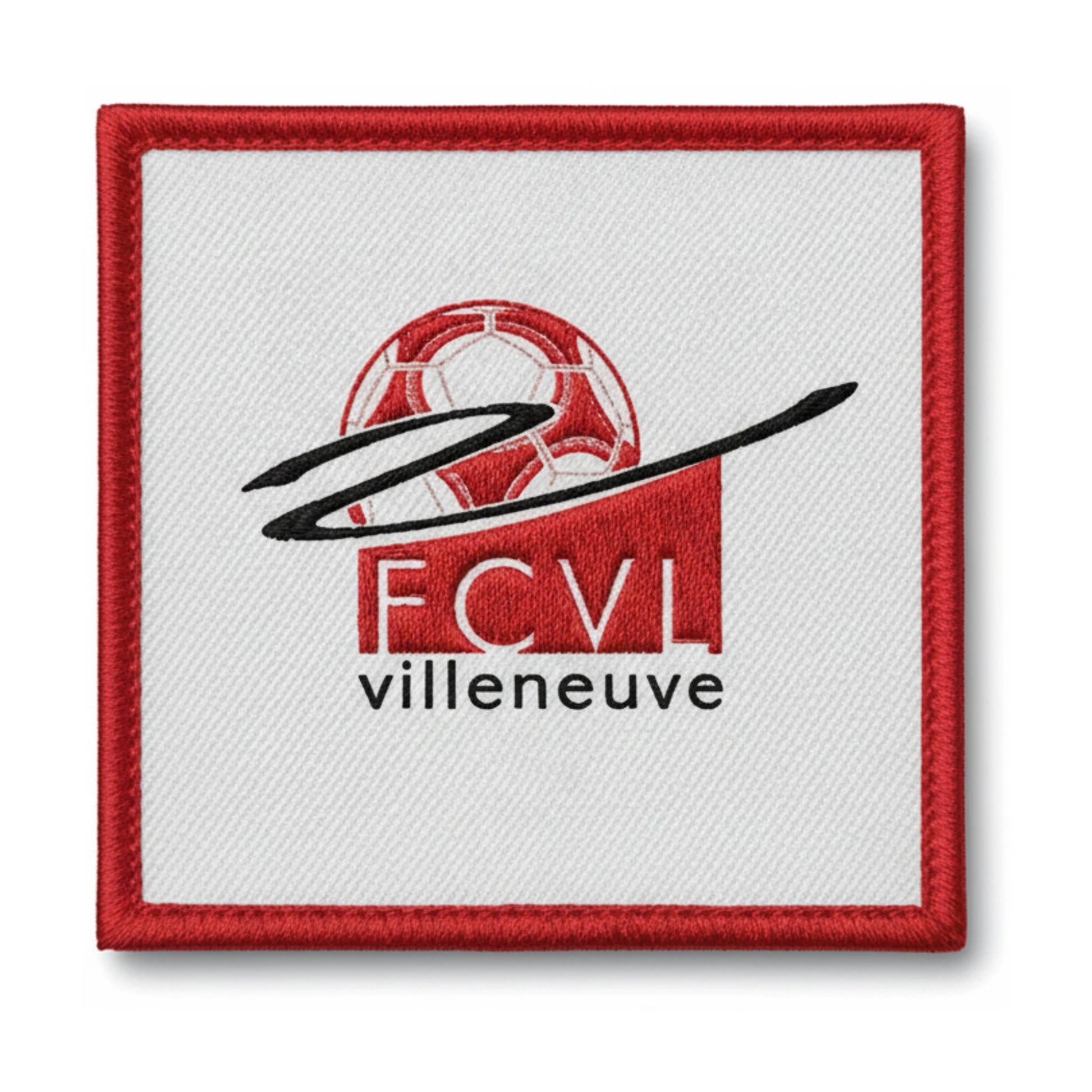 Patch brodé Foot Club De La Vallee Du Lot- Villeneuve S/ Lot Football logo