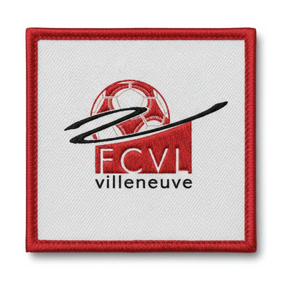 Patch brodé Foot Club De La Vallee Du Lot- Villeneuve S/ Lot Football logo
