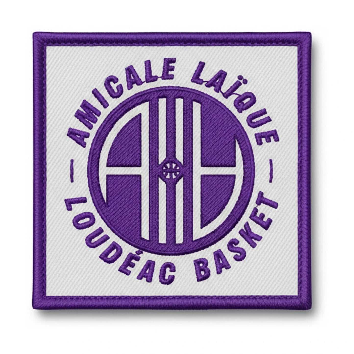 Patch brodé AL Loudeac Basketball logo